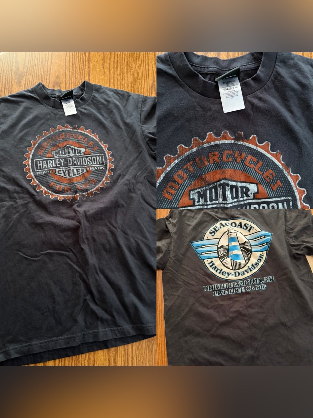 Mens Harley-Davidson T Shirt Bundle- 5 Shirts